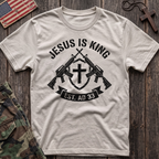 Jesus is King Shield T-Shirt