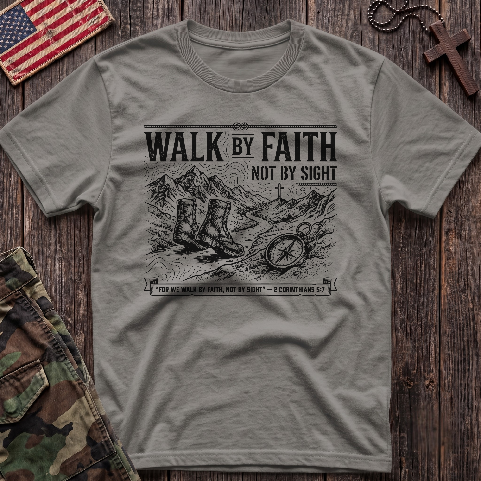 Walk By Faith Vintage T-Shirt
