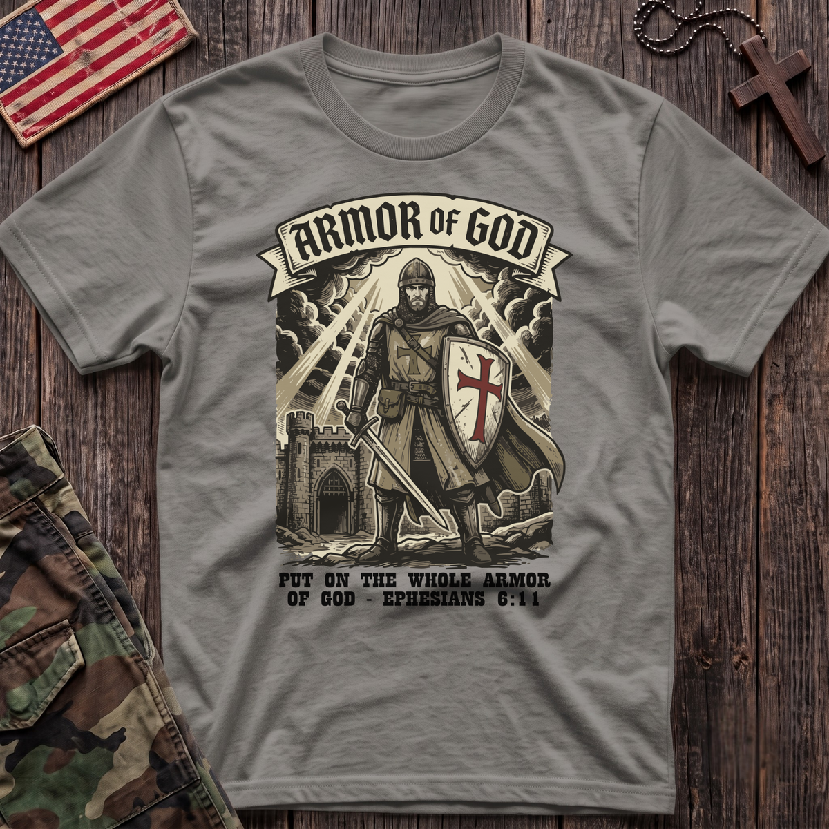 Eph 6:11 Soldier T-Shirt