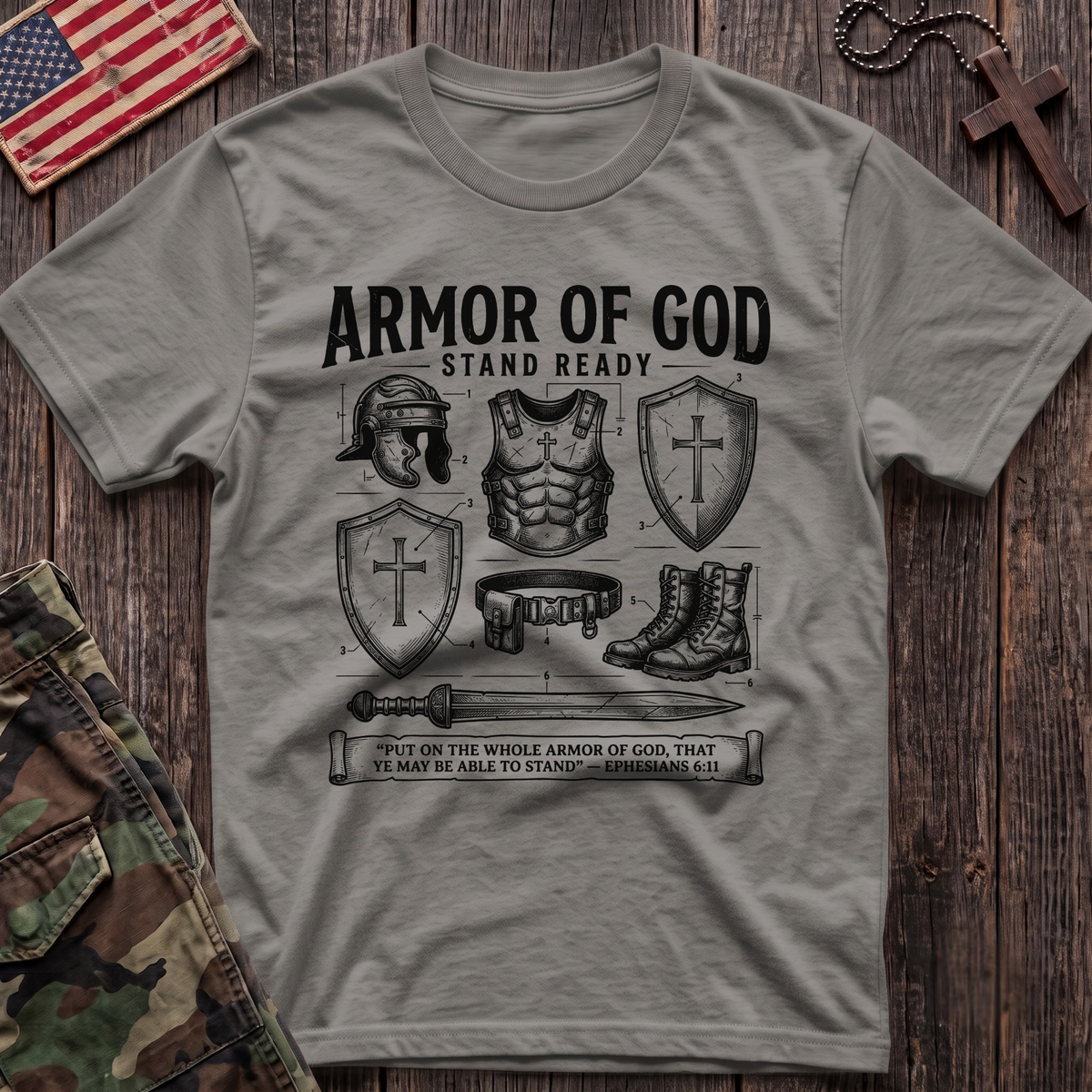 Stand Ready Stamp T-Shirt