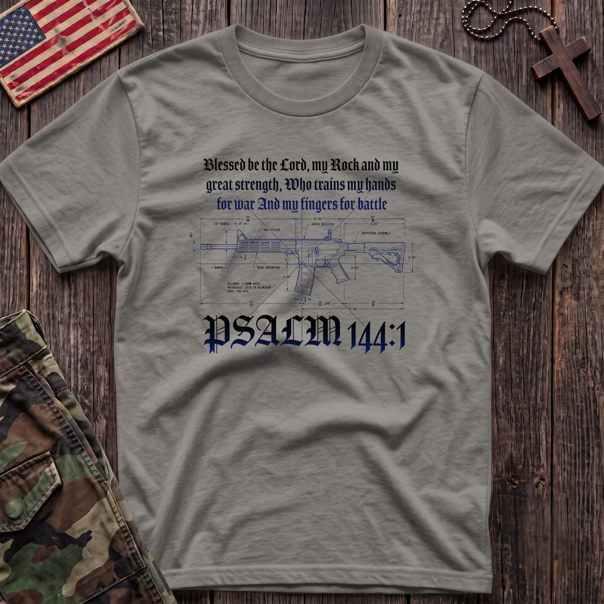 Rifle Blueprint T-Shirt