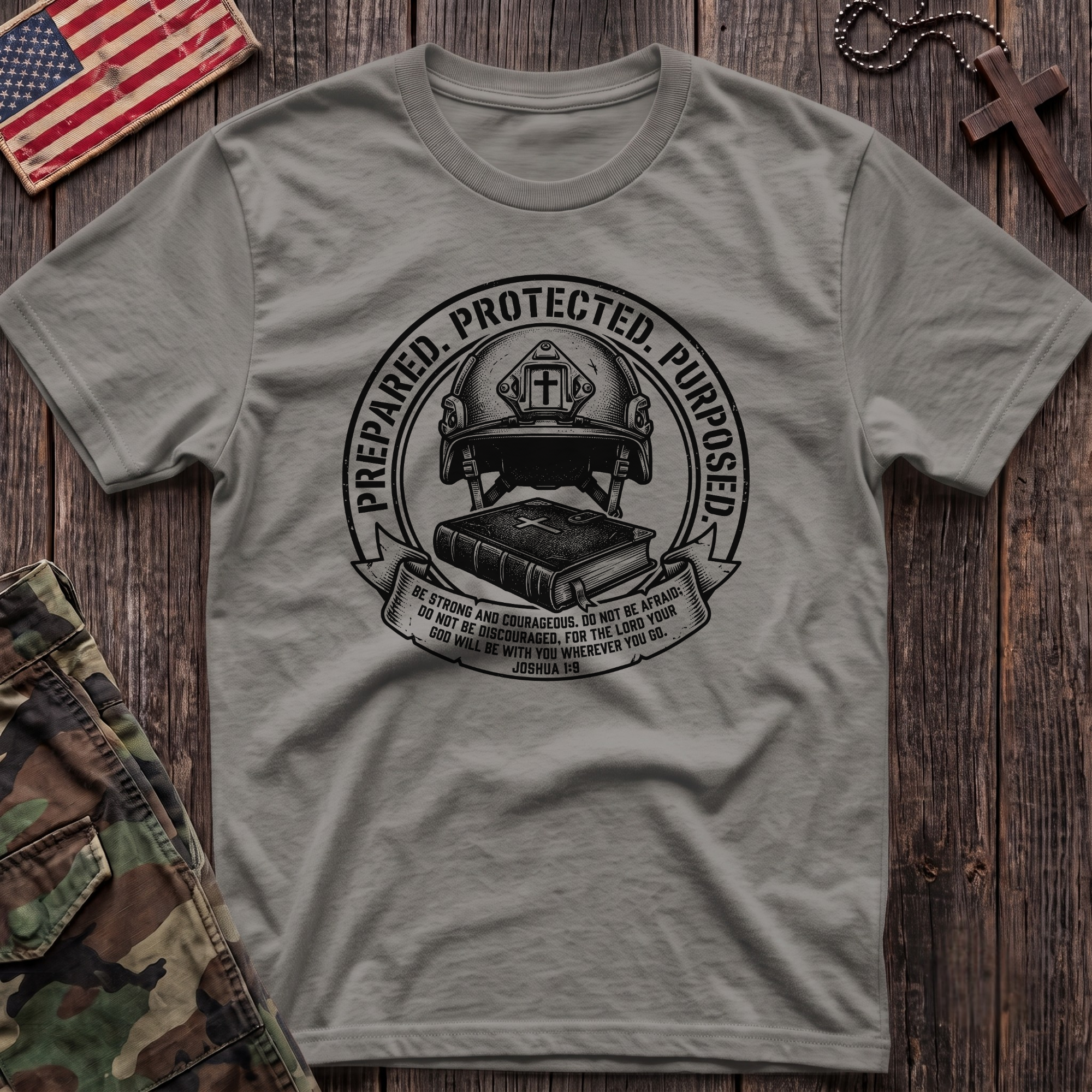 Prepared Protected Purposed T-Shirt