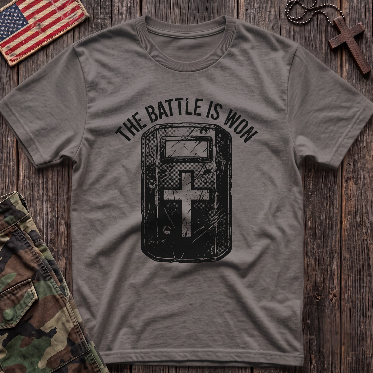 Battle is Won T-Shirt