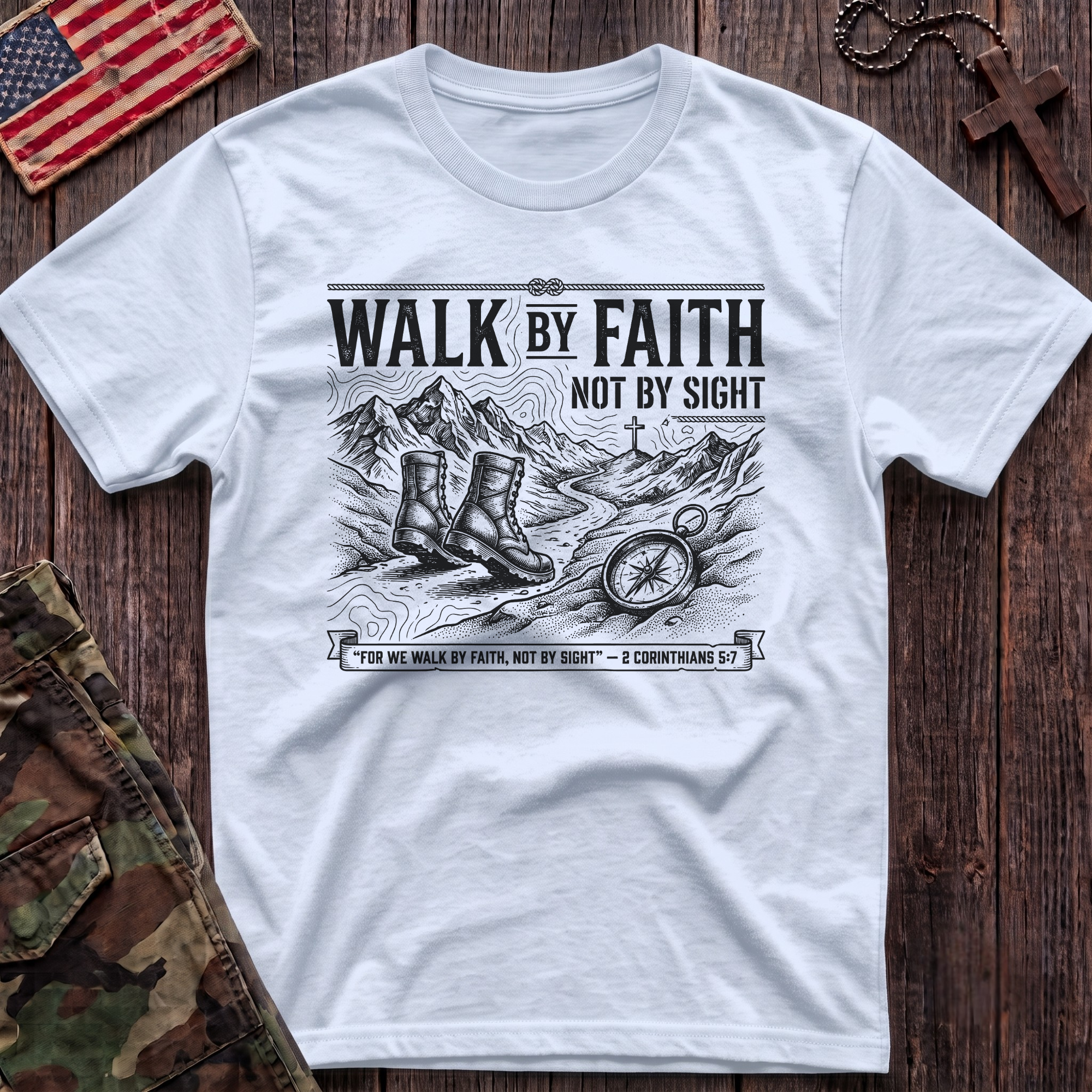 Walk By Faith Vintage T-Shirt