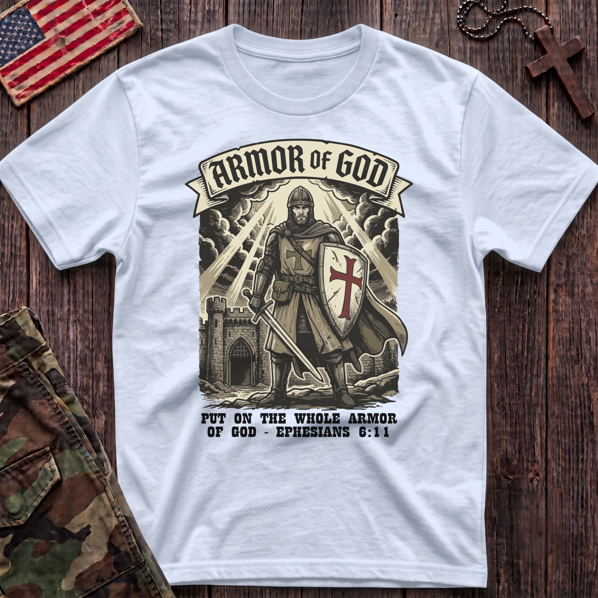 Eph 6:11 Soldier T-Shirt