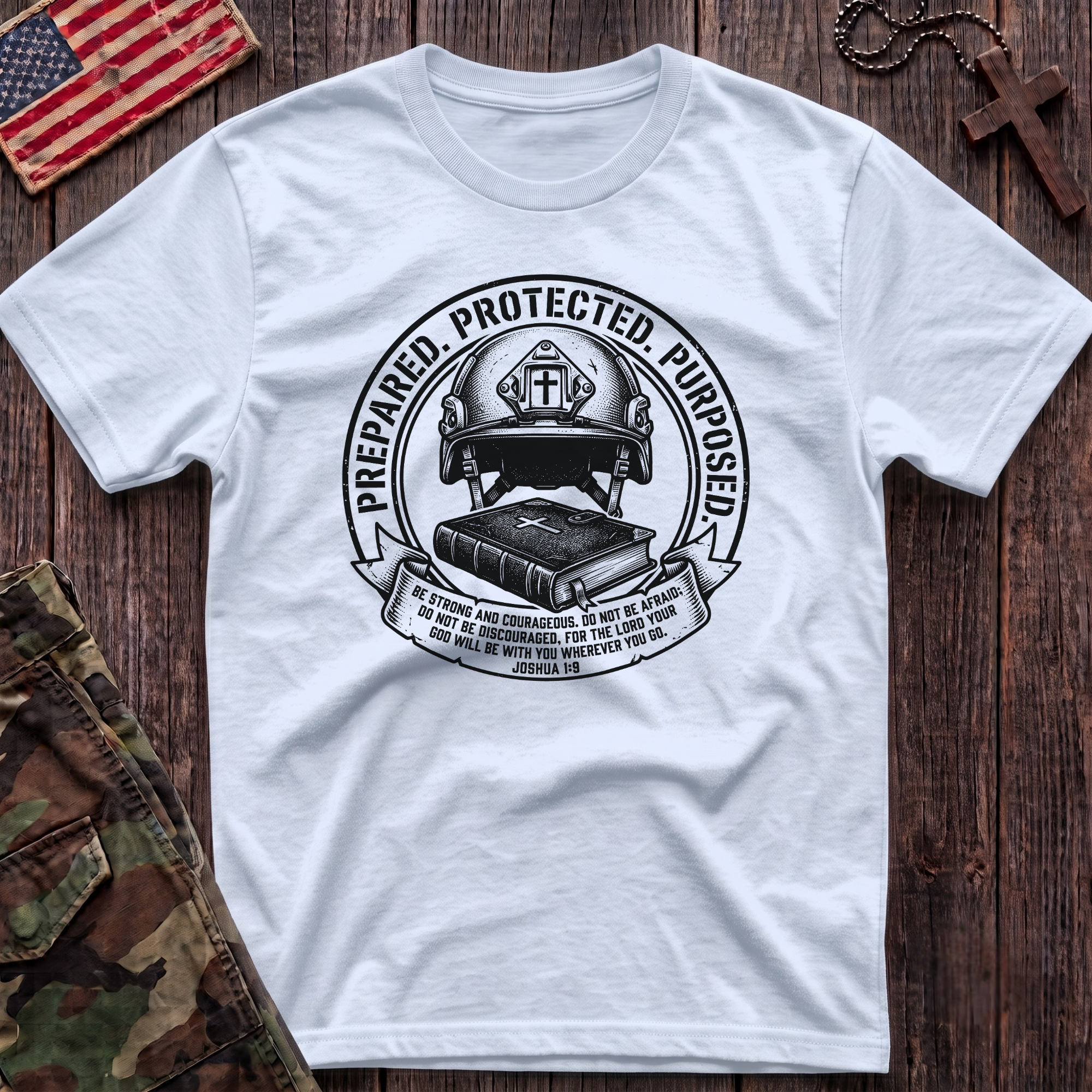 Prepared Protected Purposed T-Shirt