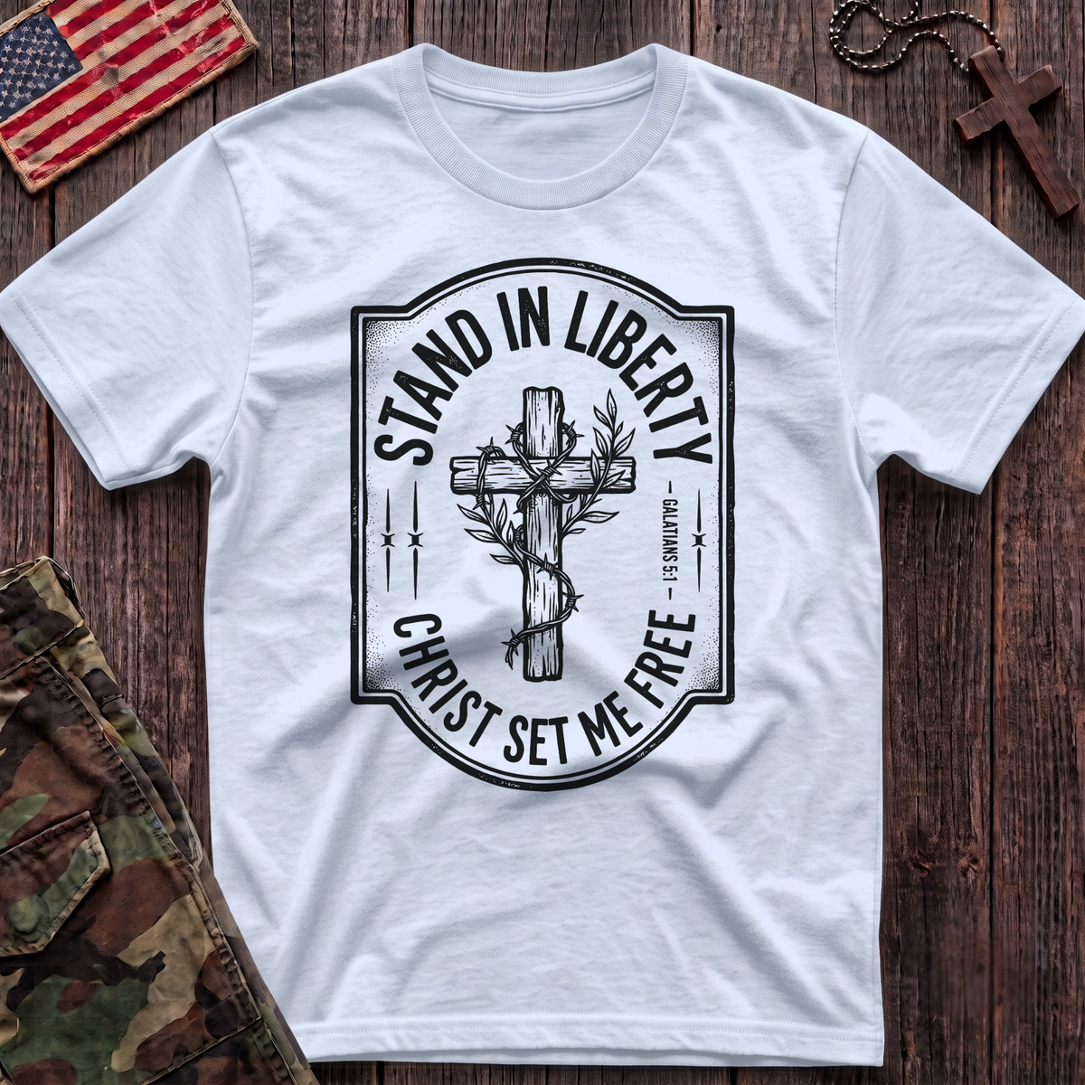 Christ Set Me Free T-Shirt
