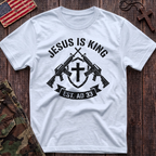 Jesus is King Shield T-Shirt