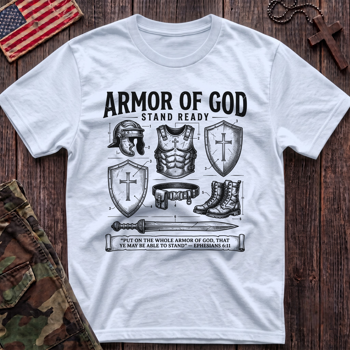 Stand Ready Stamp T-Shirt