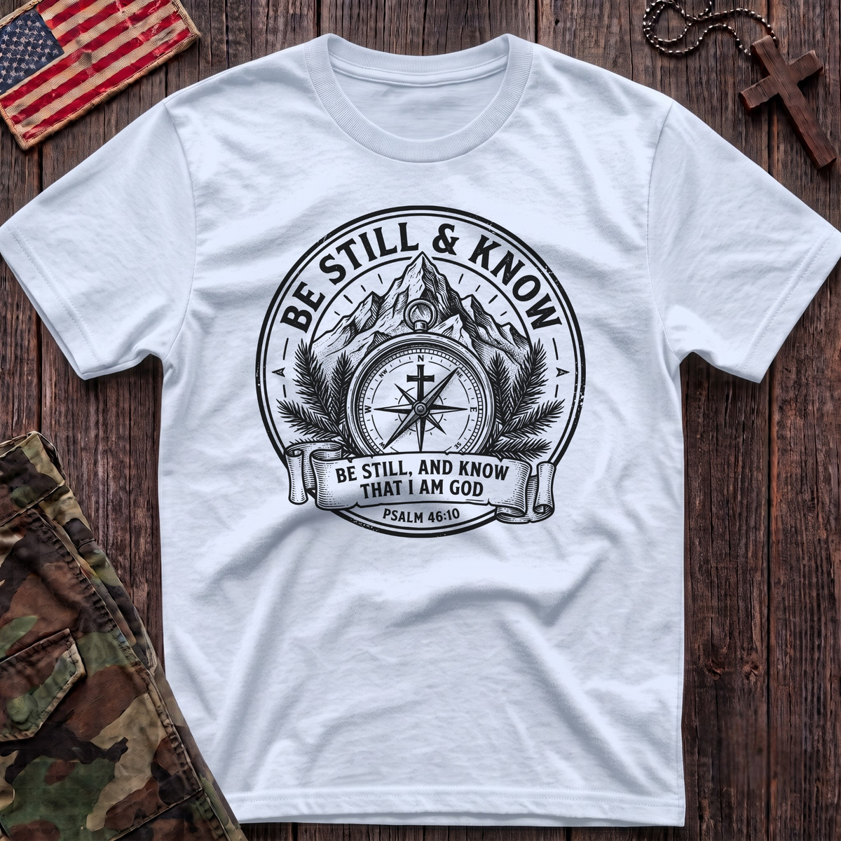 Be Still Mountain T-Shirt