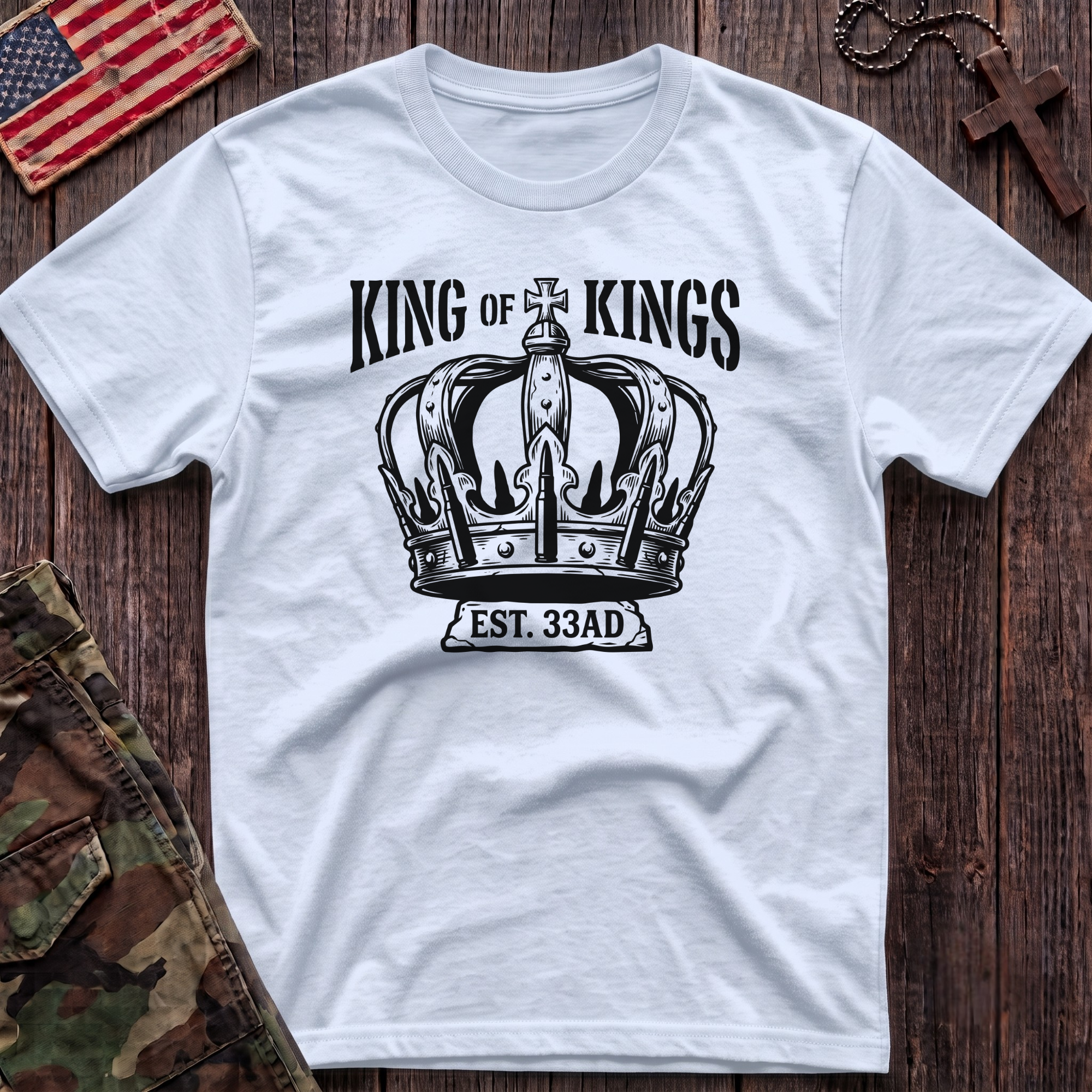 Bullet Crown King T-Shirt
