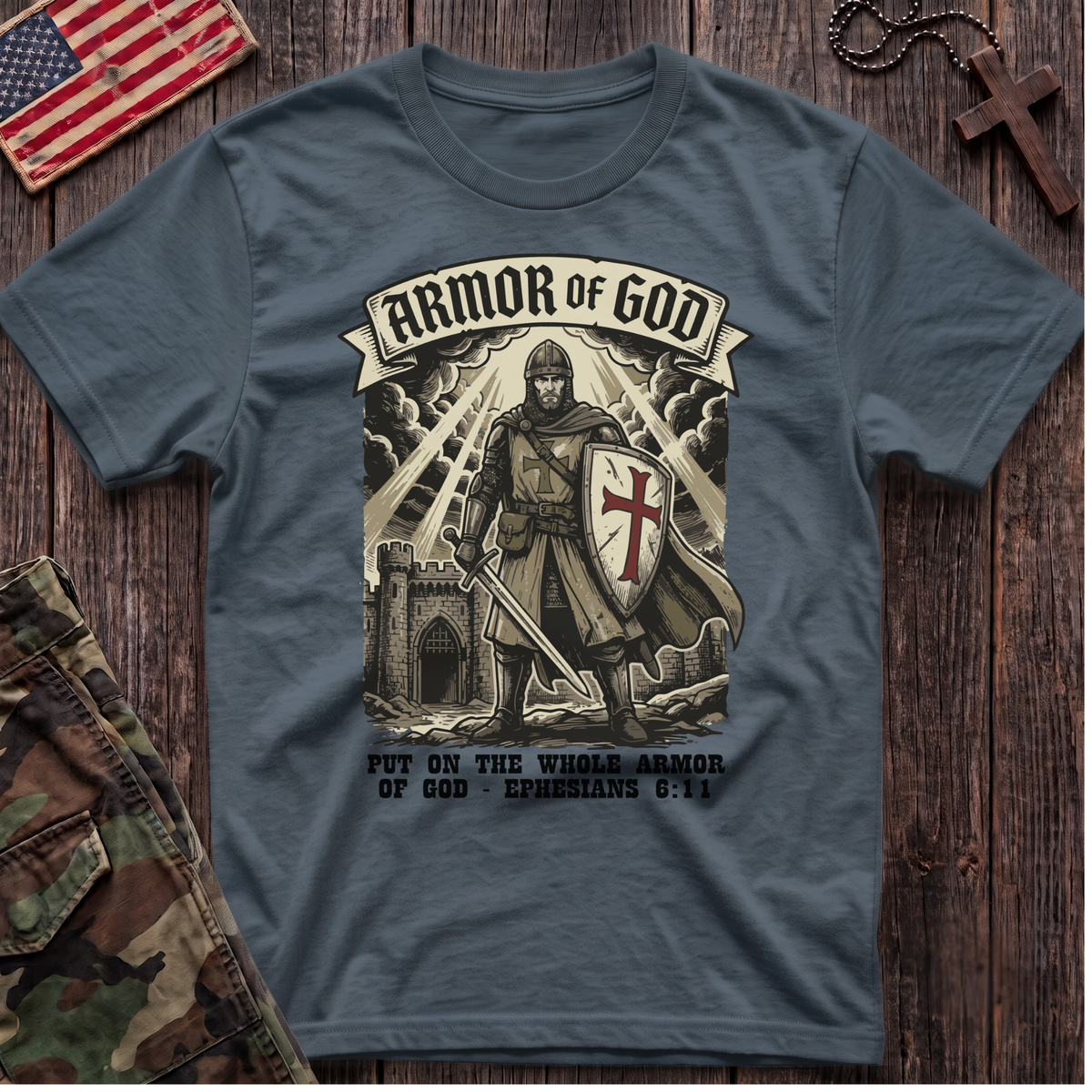 Eph 6:11 Soldier T-Shirt