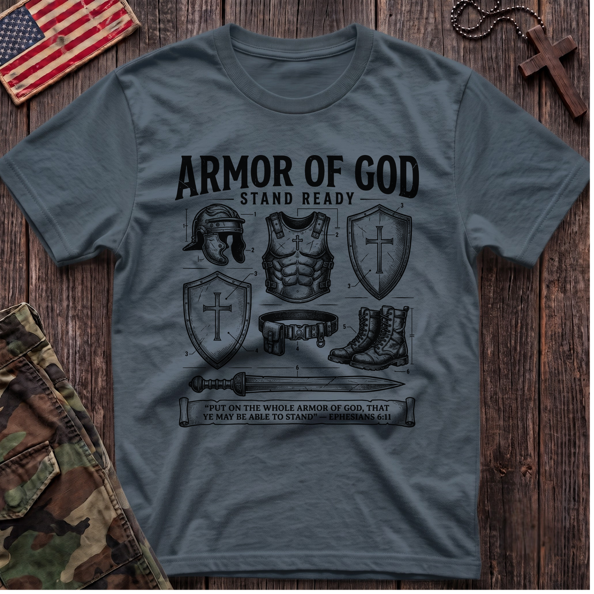 Stand Ready Stamp T-Shirt