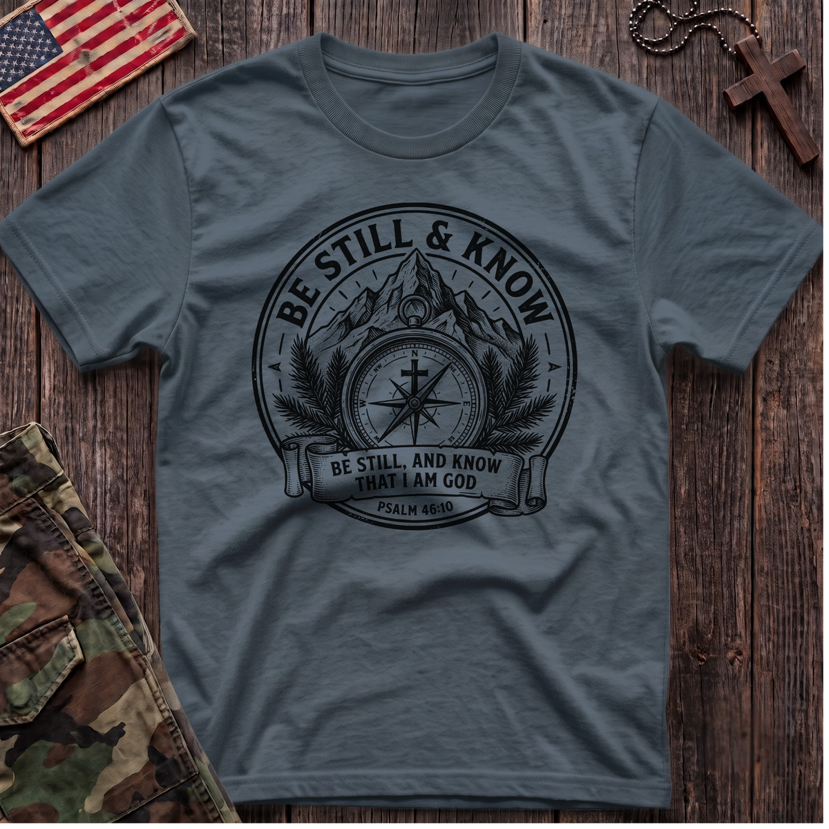 Be Still Mountain T-Shirt