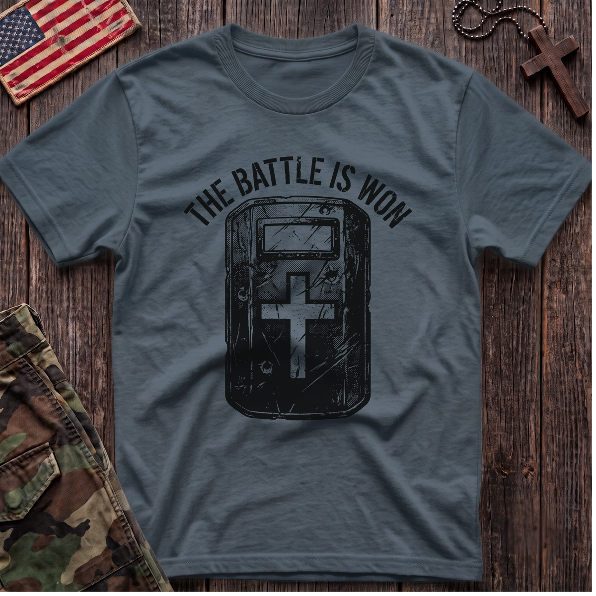 Battle is Won T-Shirt