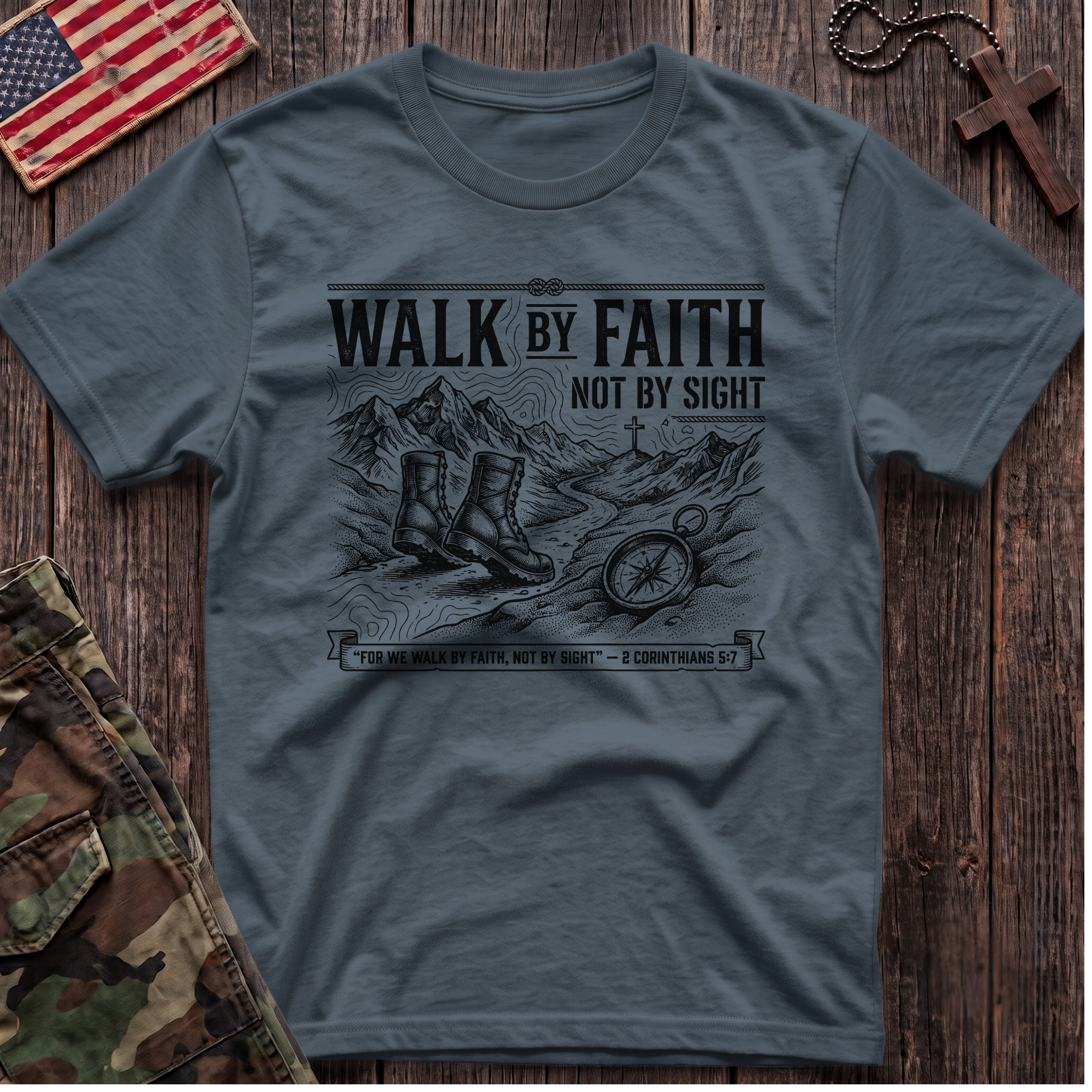 Walk By Faith Vintage T-Shirt